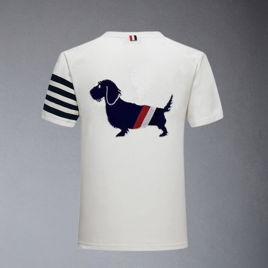 THOM Puppy embroidery T-shirt