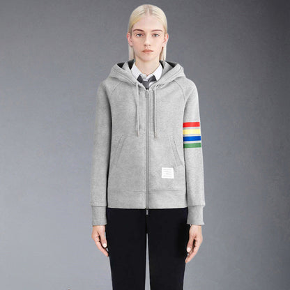 THOM Rainbow Stripes Hoodie