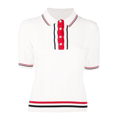 THOM Women Ribbon POLO shirt