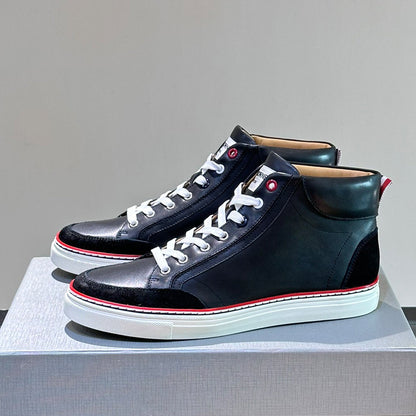 THOM High Top Leather Sneakers