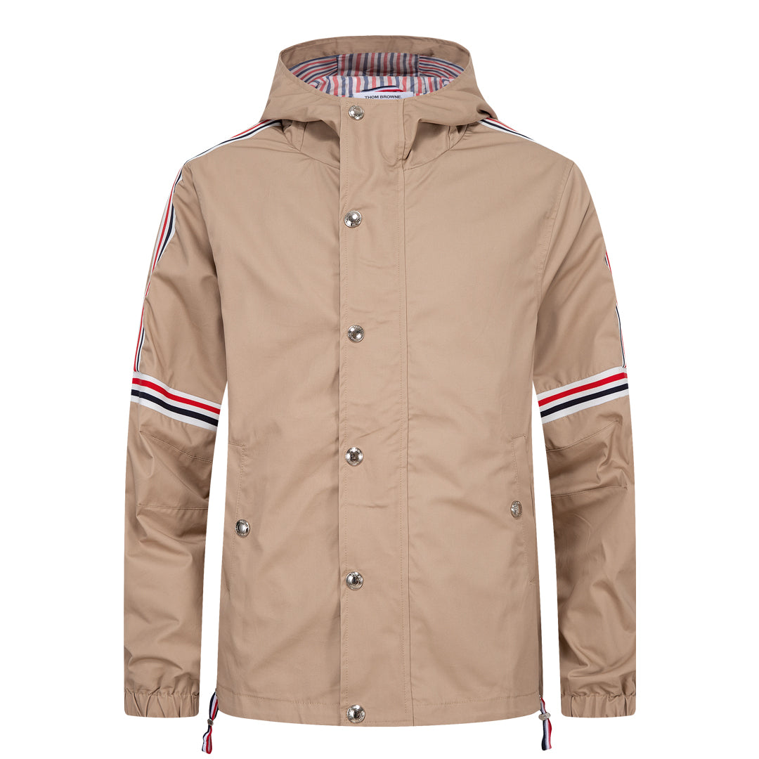 THOM Khaki Hooded Jacket