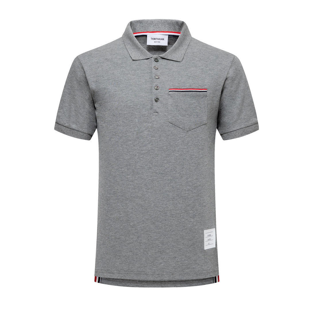 THOM Pocket Stripes POLO Shirt