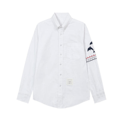 THOM 2025ss Embroidery Shirt