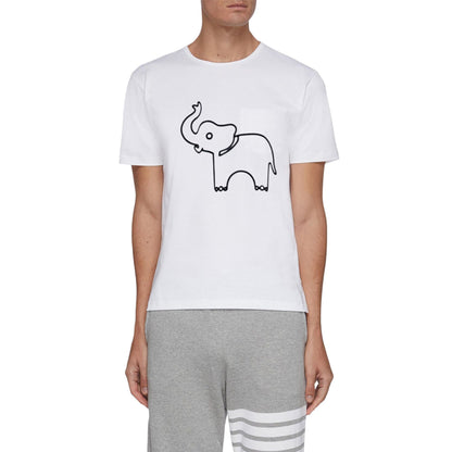 THOM Elephant print T-shirt