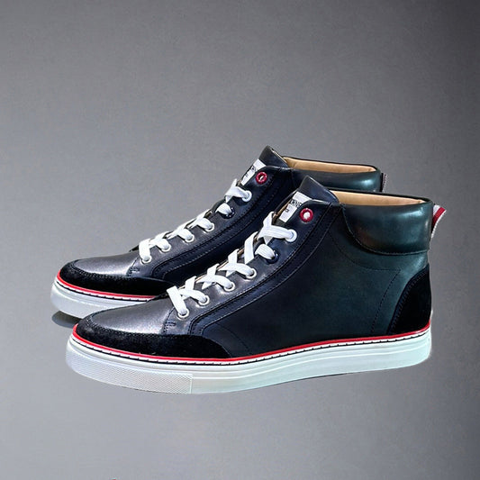 THOM High Top Leather Sneakers