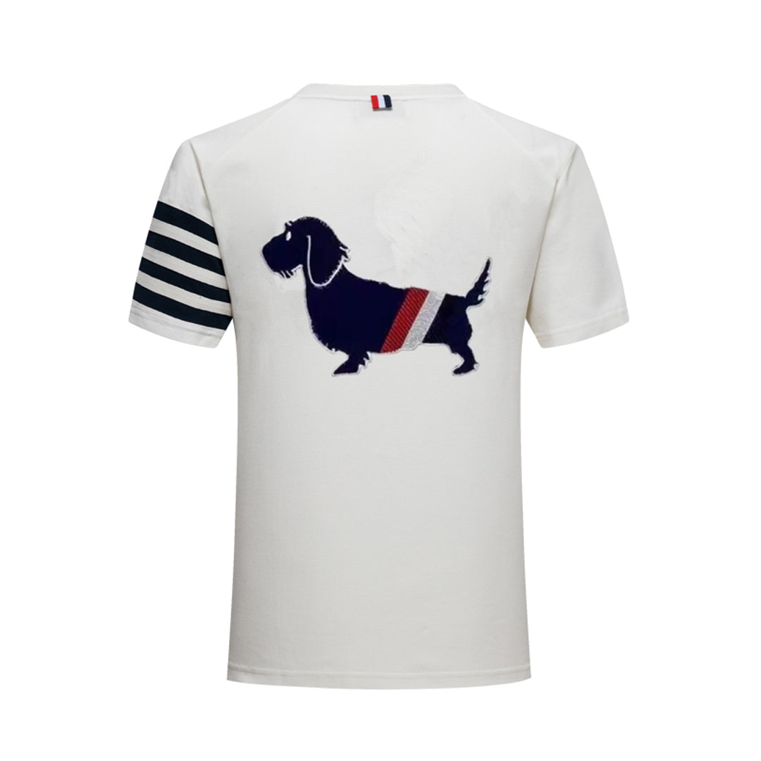 THOM Puppy embroidery T-shirt