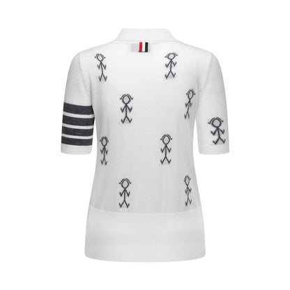 THOM Women Stickman POLO shirt