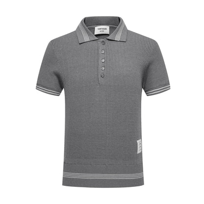 THOM Waffle fabric POLO Shirt