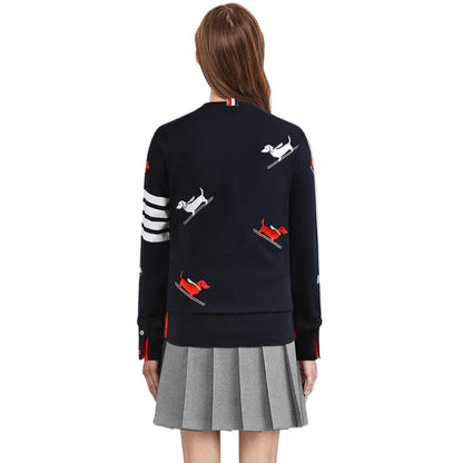 THOM Puppy Embroidery Sweatshirt