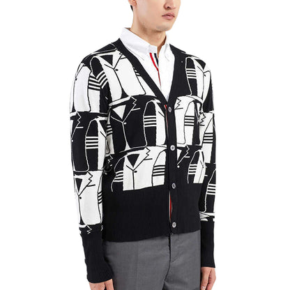 THOM Contrast color sweater