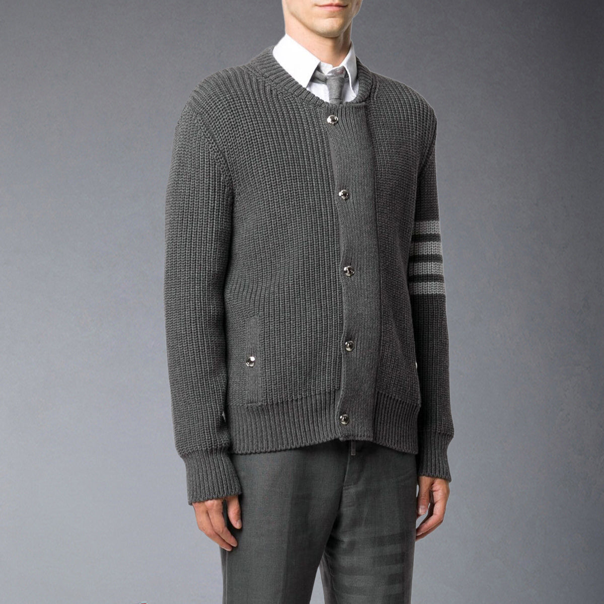 THOM Knitted sweater coat