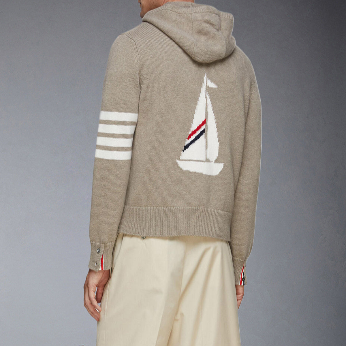 THOM 2025SS Thick Hooded Sweater