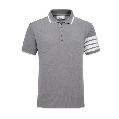 THOM Contrast stripes POLO Shirt