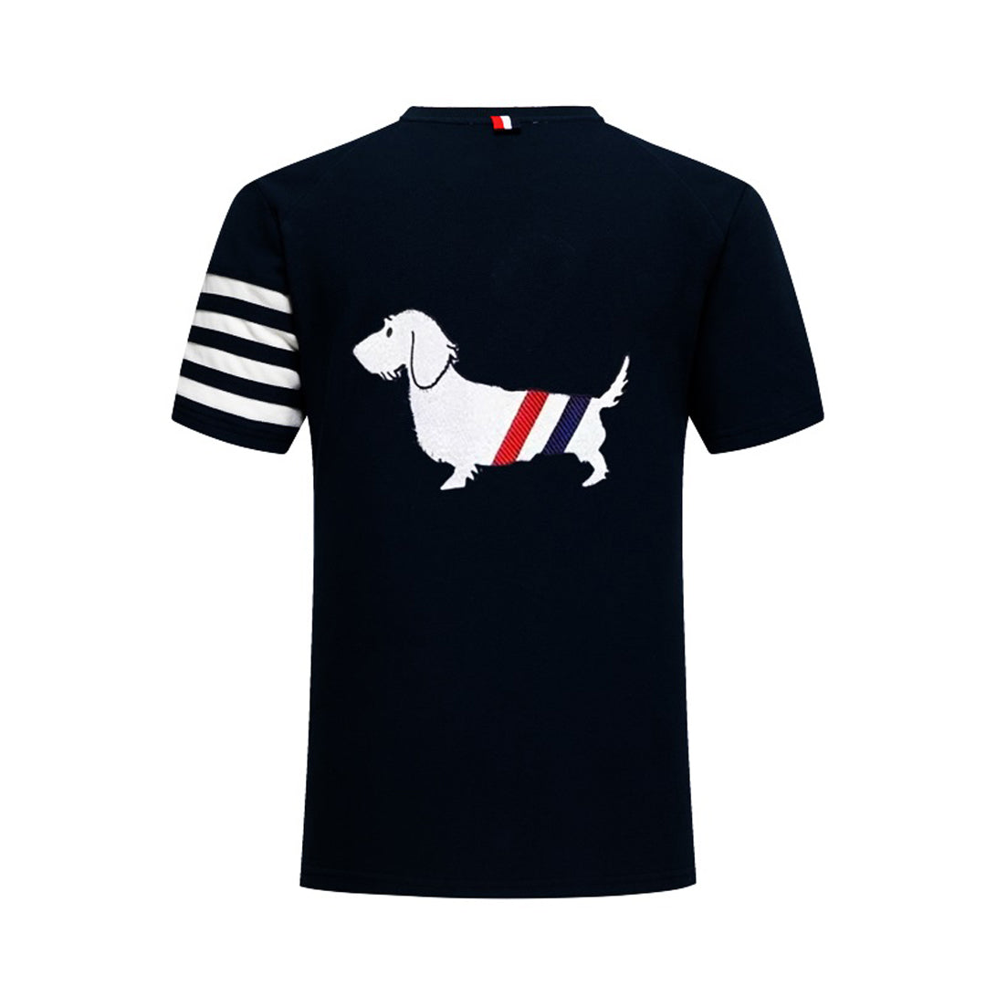 THOM Puppy embroidery T-shirt