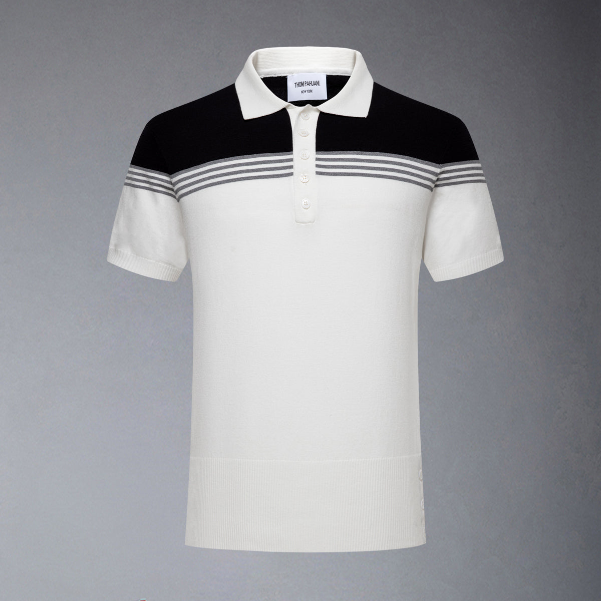 THOM Grey POLO Shirt