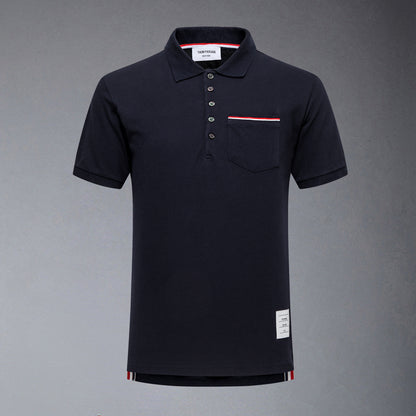 THOM Pocket Stripes POLO Shirt