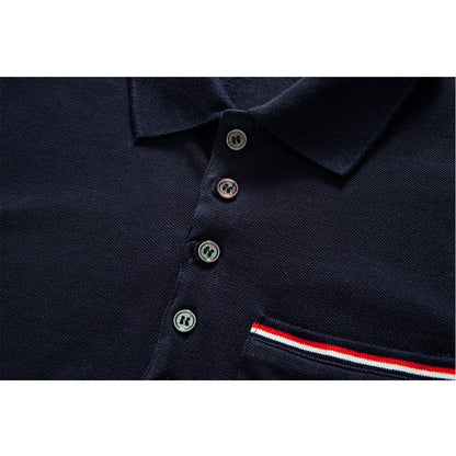 THOM Pocket Stripes POLO Shirt