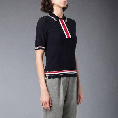 THOM Women Ribbon POLO shirt