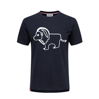 THOM Lion print T-shirt