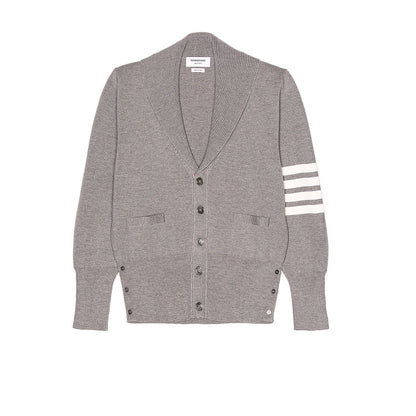 THOM 4-Bar Thick knitted jacket