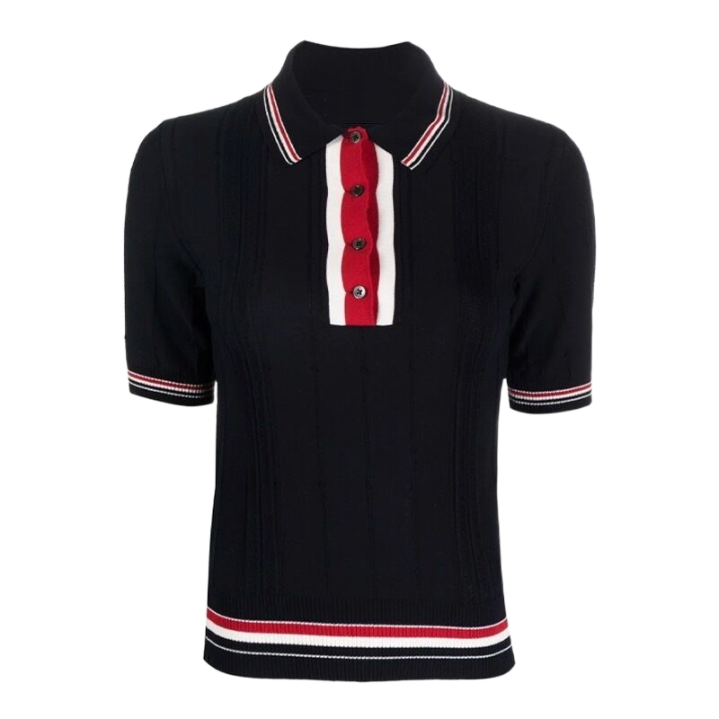 THOM Women Ribbon POLO shirt