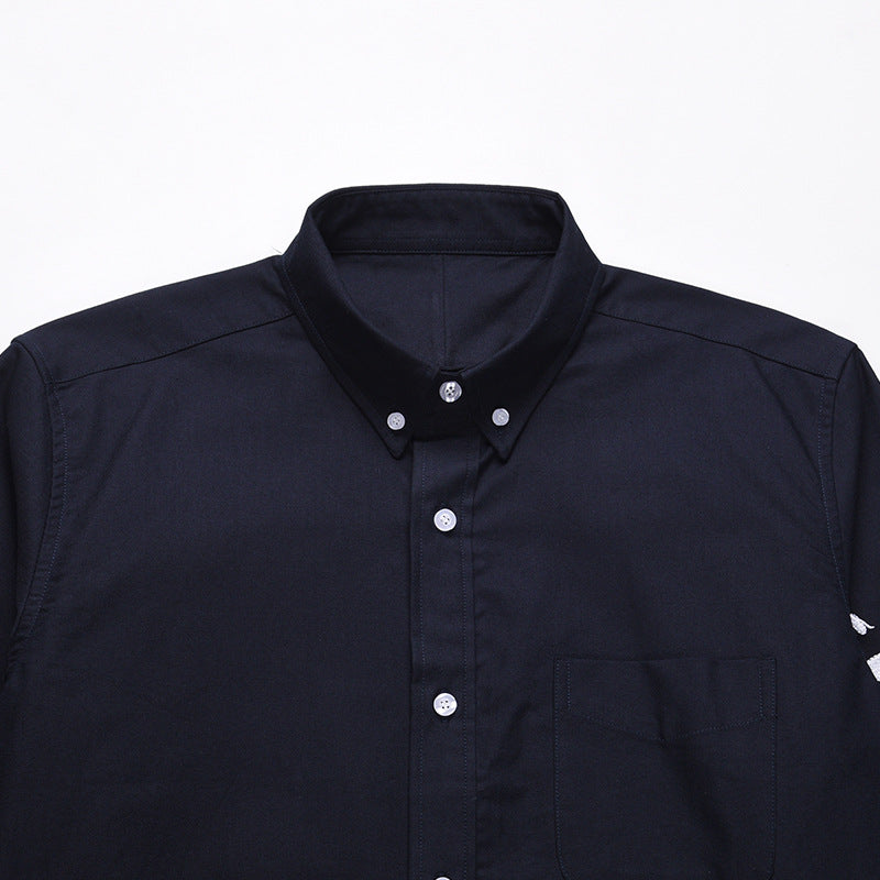 THOM 4-Bar Embroidery Shirt