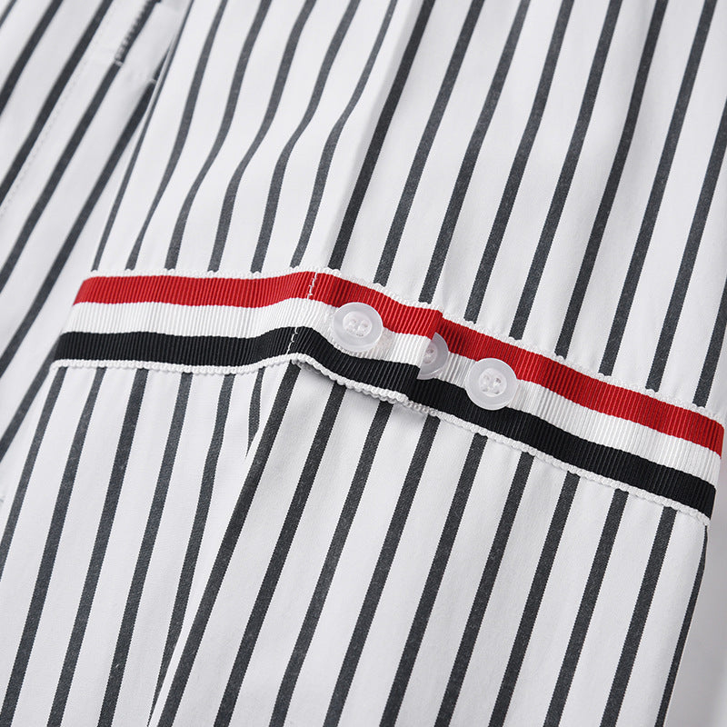 THOM 4-Bar Stripes Shirt