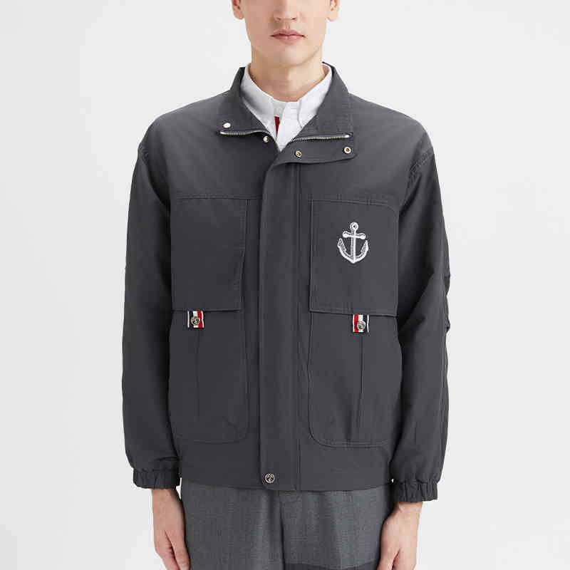 THOM Anchor embroidery Jacket